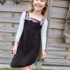 Schnittmuster Kinderkleid Sara Mädchenkleid Trägerkleid Zierstoff 41