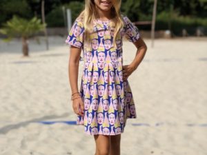 Schnittmuster Kinderkleid Pia nähen lernen einfach1