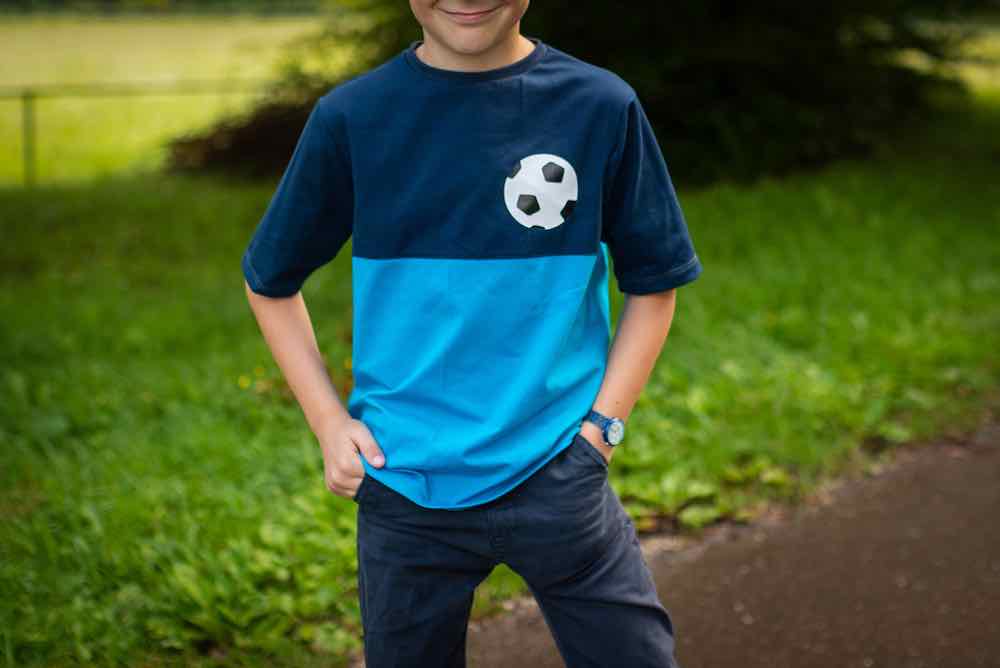 Schnittmuster Shirt Marco Fußball – 1