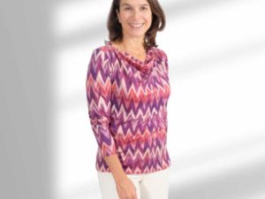 Wasserfall Shirt Kat Zick Zack