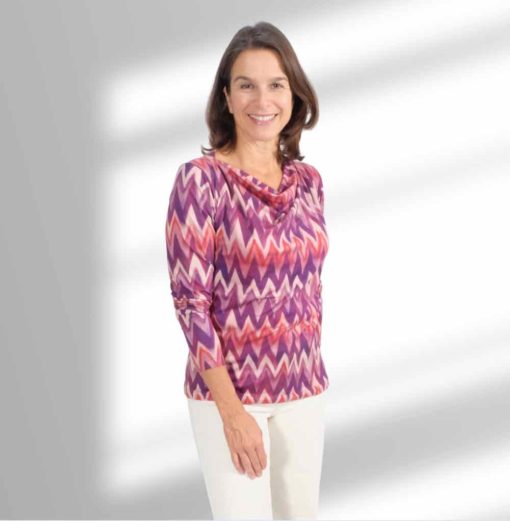 Wasserfall Shirt Kat Zick Zack