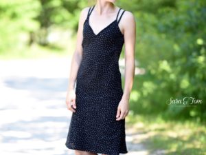 Schnittmuster Strandkleid Liv Gauzestoff2