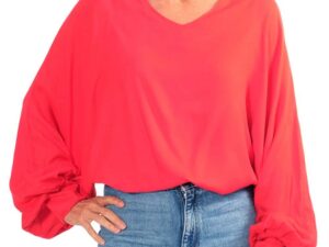 Viskose Twill, unifarben Rot – Bild 4