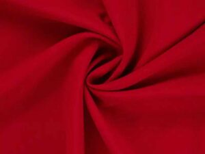 Viskose Twill, unifarben Rot