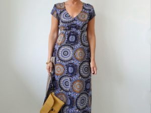 Schnittmuster Maxikleid Kleid Juli nähen 3