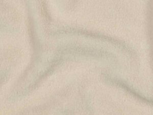 Sweatshirtstoff, Teddystoffoptik, dehnbar, weich und kuschelig - Beige hell – Bild 3