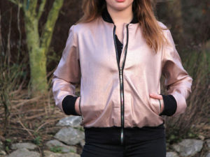 Zierstoff_Produkt Lederjacke Schnittmuster Bennie