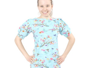 Schnittmuster Bernice Kurzarm Shirt Puffärmel