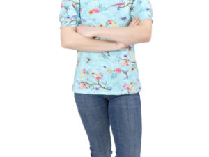 Schnittmuster Bernice Kurzarm Shirt Puffärmel