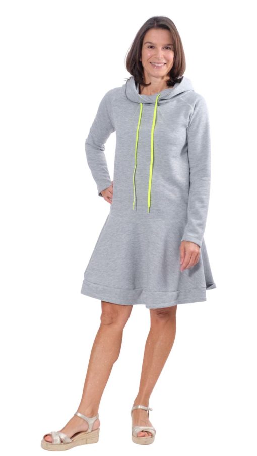Schnittmuster Riffka Grau Sweat