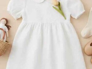 K48138 Baumwolle Weiß Stickerei - 2