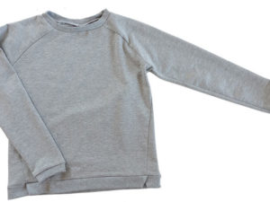 Shirt Grau Zierstoff_Liska_sweat_grau