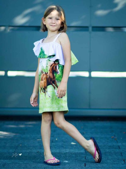 Kleid Namika Jersey Kinderkleid Sommerkleid nähen - 8