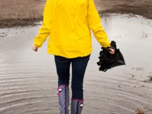 Regenjacke Johanna Zierstoff Damenjacke nähen2