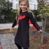 Schnittmuster Kinderkleid Halloween Olga1