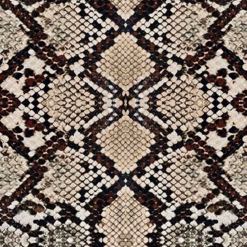 Schlangen Stoff French Terry K60111 - 5 Schlangen Stoff French Terry K60111 - 5