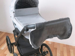 Kinderwagenmuff "KOLJA" - Zierstoff - einfach nhen