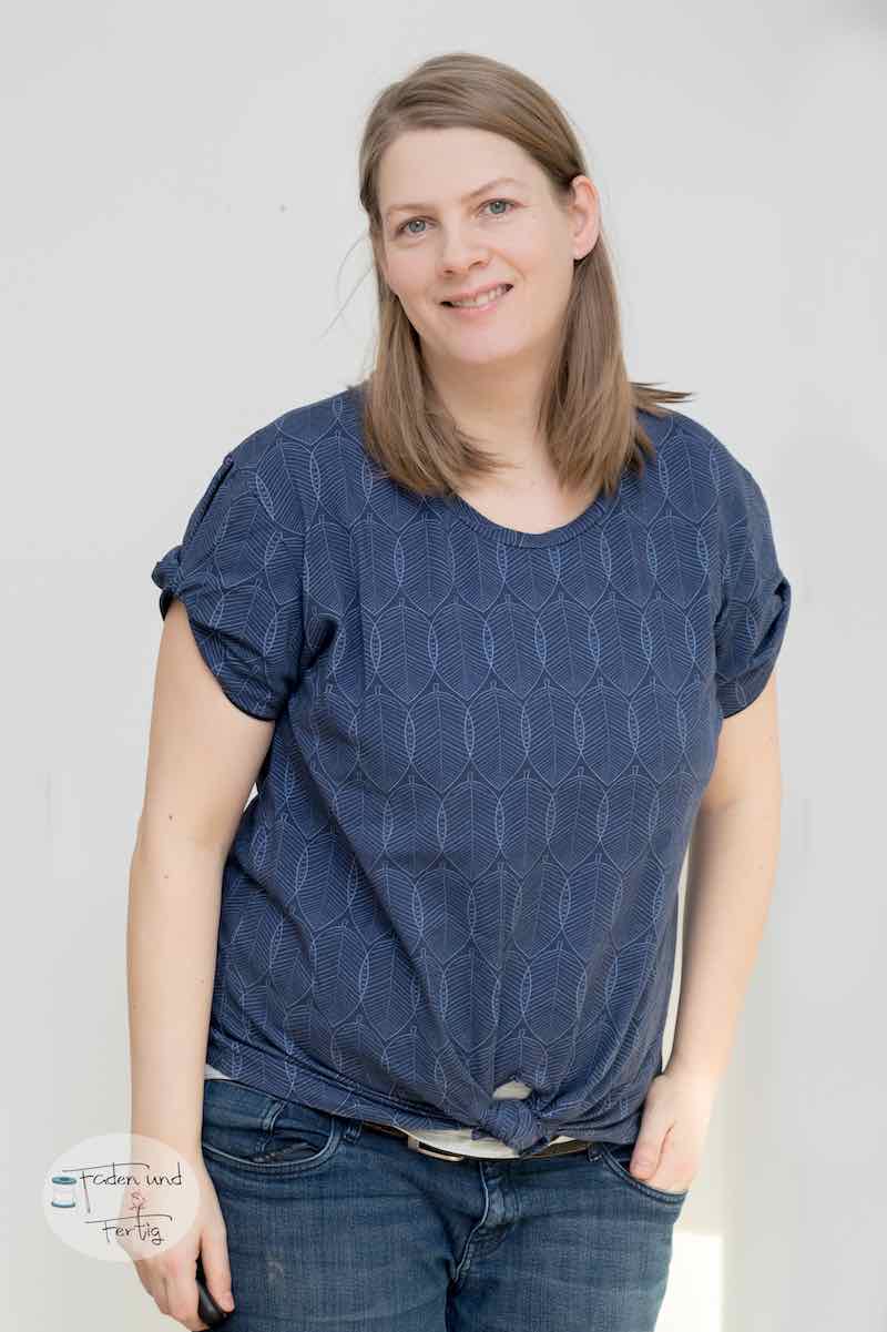 Schnittmuster Shirt Enisa Knotenshirt – 1