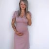 Schnittmuster Zierstoff Schwangerschaftskleid Pamela2