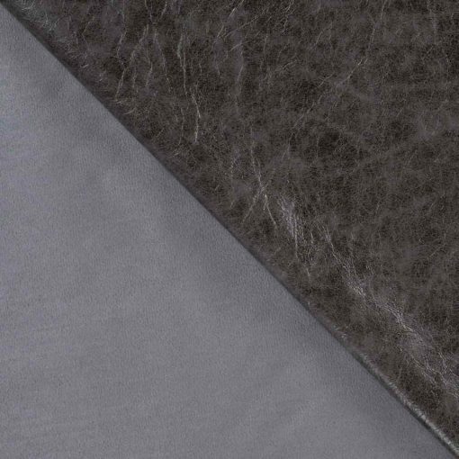 Kunstleder Grau Meterware