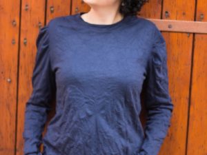 Schnittmuster Damenshirt Shirt Jenna Zierstoff5