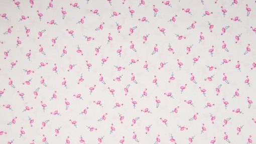Baumwollstoff Flamingos