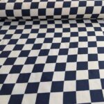 Jersey Schachbrett Karo Marine Natur