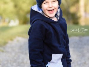 Schnittmuster Kinderjacke Zwergenjacke Senna Zierstoff2