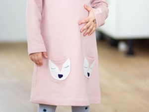 Schnittmuster Kleid Kinderkleid Hoodiekleid Aurelia01