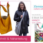 Schnittmuster Zierstoff Shopper Einkaufstasche Mandy Tasche nähen1