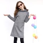 Schnittmuster Hoodiekleid Sweatshirtkleid Marika Zierstoff