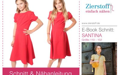Midi Kleid Santina – jetzt für Damen und Kinder