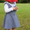 Kleid Schnittmuster Kinderkleid Mabel Trägerkleid einfach10