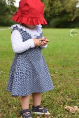 Kleid Schnittmuster Kinderkleid Mabel Trägerkleid einfach01