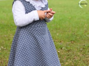 Kleid Schnittmuster Kinderkleid Mabel Trägerkleid einfach01