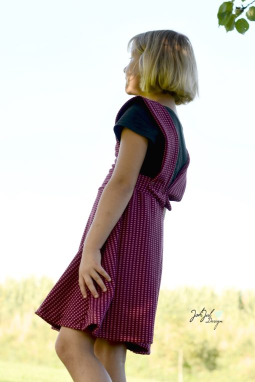 Kleid Schnittmuster Kinderkleid Mabel Trägerkleid einfach01