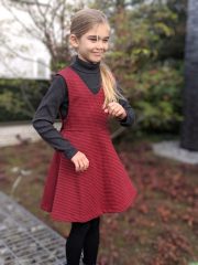 Kleid Schnittmuster Kinderkleid Mabel Trägerkleid einfach01