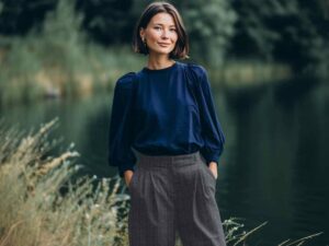 Punta di Roma, Romanit, Fischgrät Blaugrau – Bild 5