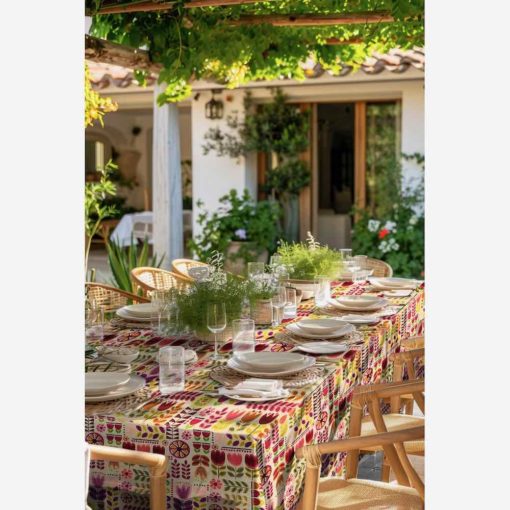 06748.001_baumwolle beschichtet prilblumen