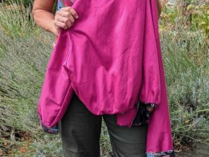 Stoffpaket 2 Meter Baumwolle Satin Stretch – Bild 4