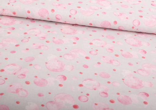 Baumwolle Punkte Pink Rosa - 1