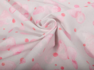 Baumwolle Punkte Pink Rosa - 2