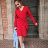 Schnittmuster Kleid Adelina Kinder Jersey Rot – 4
