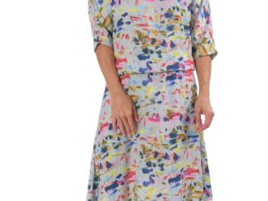 Schnittmuster Kleid Carmen Viskose Stoff - 1