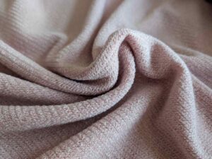 Strickstoff Rosa Beige - 2