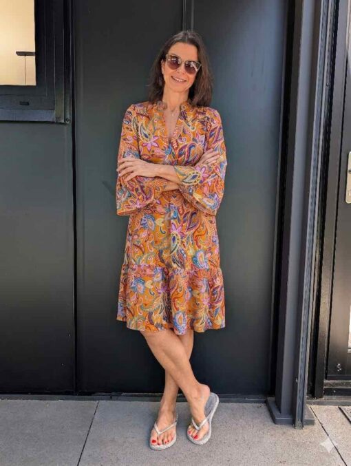 Viskose Crepe Kleid Francesca - 1