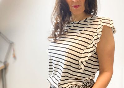 Schnittmuster Shirt Rüschen Roxanne - 14