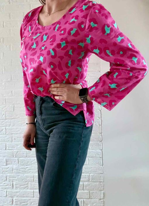 Schnittmuster Bluse Felia Leo Batist - 4