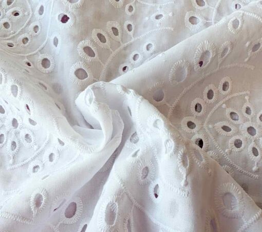 Lochmuster Baumwolle 11072 neu - 2