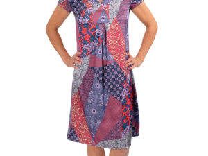 Schnittmuster Kleid Aida Polyester Druck